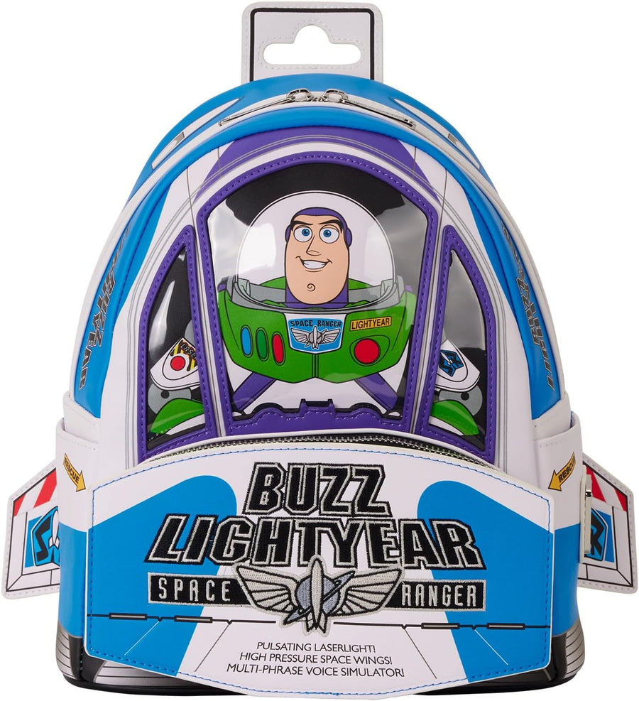 Funko Loungefly! Cartoon Animation: Disney Pixar - Toy Story 30th Anniversary - Buzz Lightyear Mini Backpack
