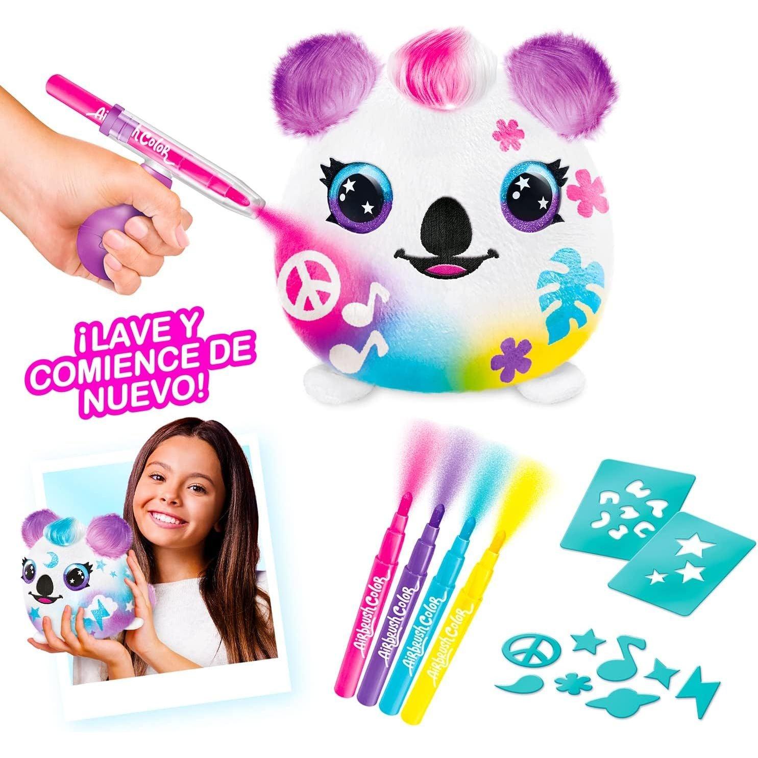 Canal Toys Airbrush Plush Squish Paint Bucket