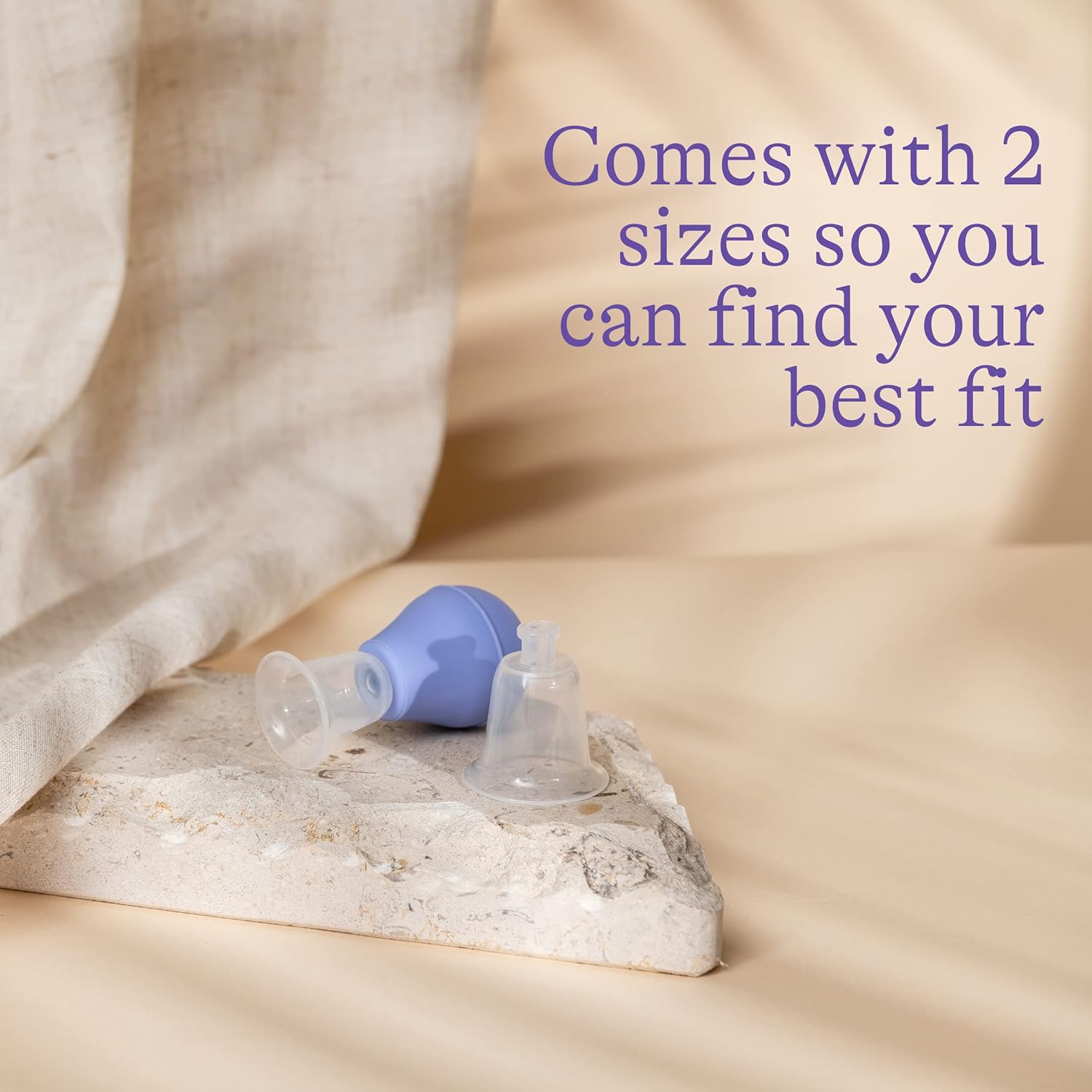 جهاز لانسينوه لاتش أسيست لقلب حلمة الرضاعة الطبيعية مع مقاسين للحافة (19 مم و24 مم) وحافظة واقية