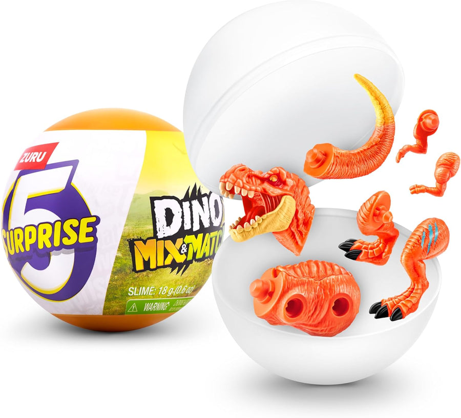 5 Surprise Dino Mix & Match Toy Collectible Mini's by ZURU