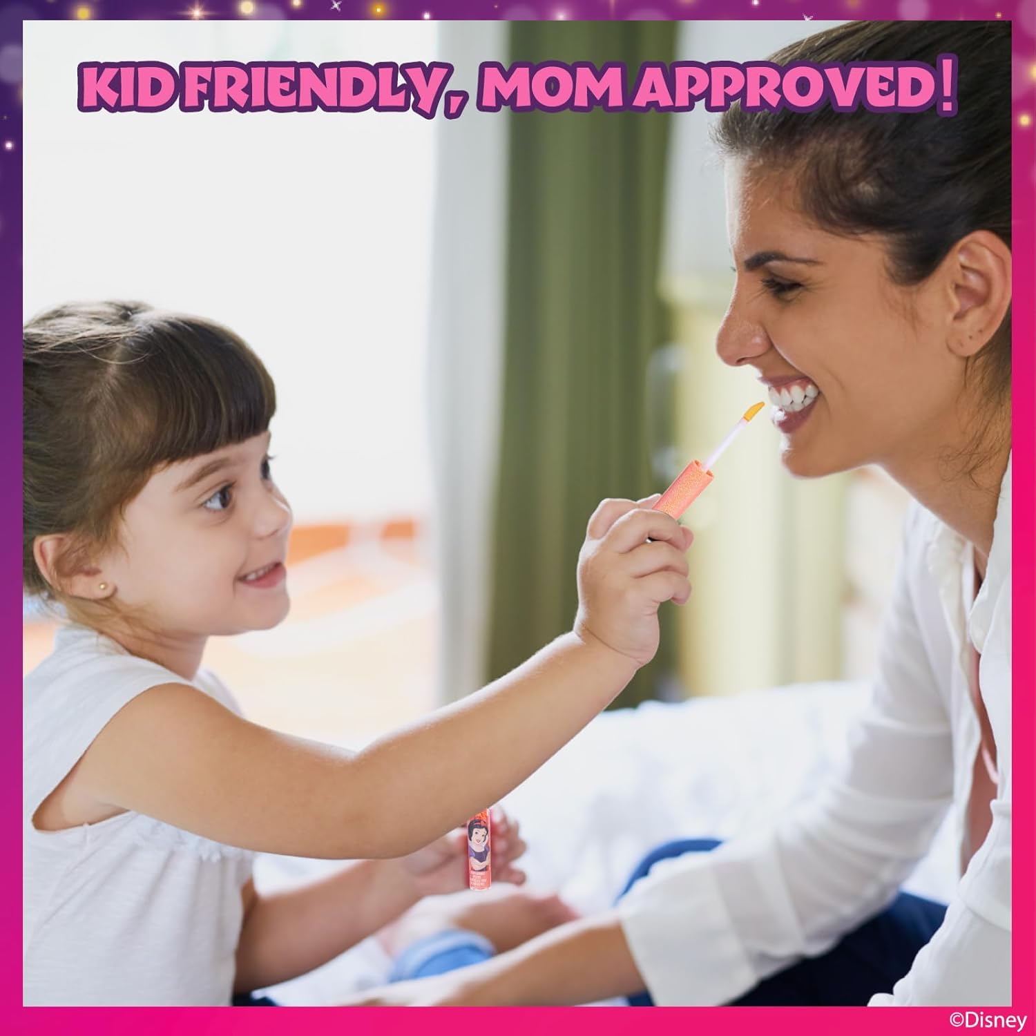 Disney Princess 12 Piece Plant Based Lip Gloss, Girls Party Favors, First Makeup Set for Girl, Perfect for Parties, Sleepovers, and Birthday Gifts, Ages 3+, by Townley Girl