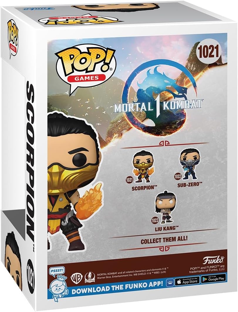 Funko Pop! Games Mortal Kombat 1 - Scorpion