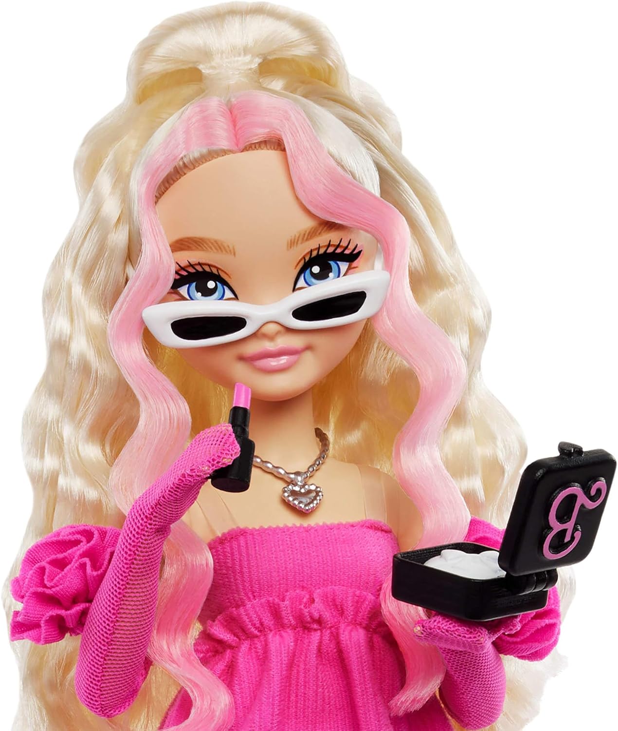 Mattel Barbie Dream Besties Barbie “Malibu” Fashion Doll With 8 Makeup & Hair Themed Accessories