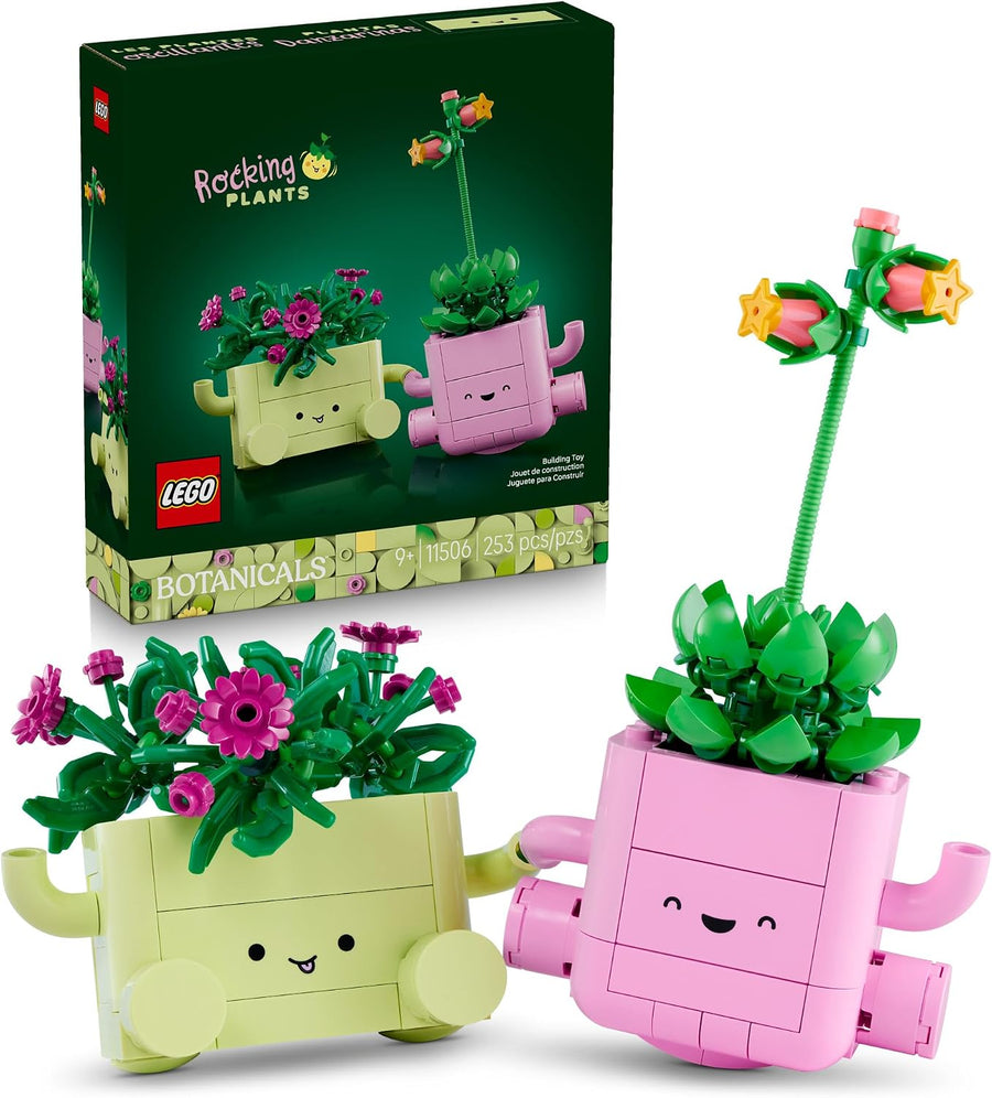 LEGO Botanicals Rocking Plants - Building Toy for Kids, Girls & Boys, Ages 9+ - 11506