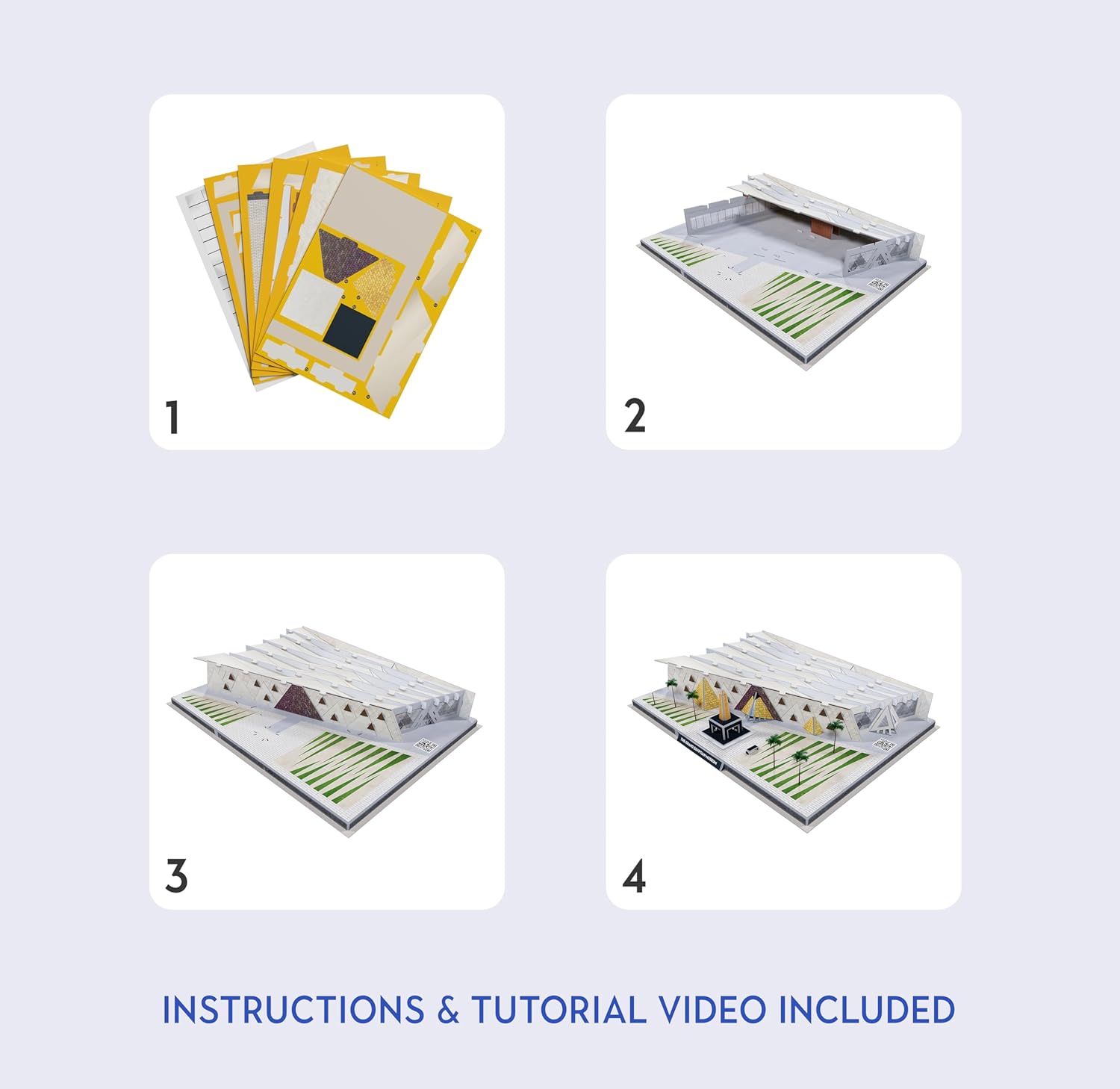 The Grand Egyptian Museum 3D Puzzle - 171 Pieces