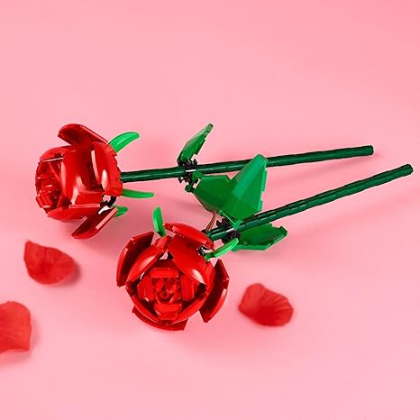 LEGO 40460 Roses Building Kit, Unique Gift for Valentine's Day, Botanical Collection, Gift to Build Together