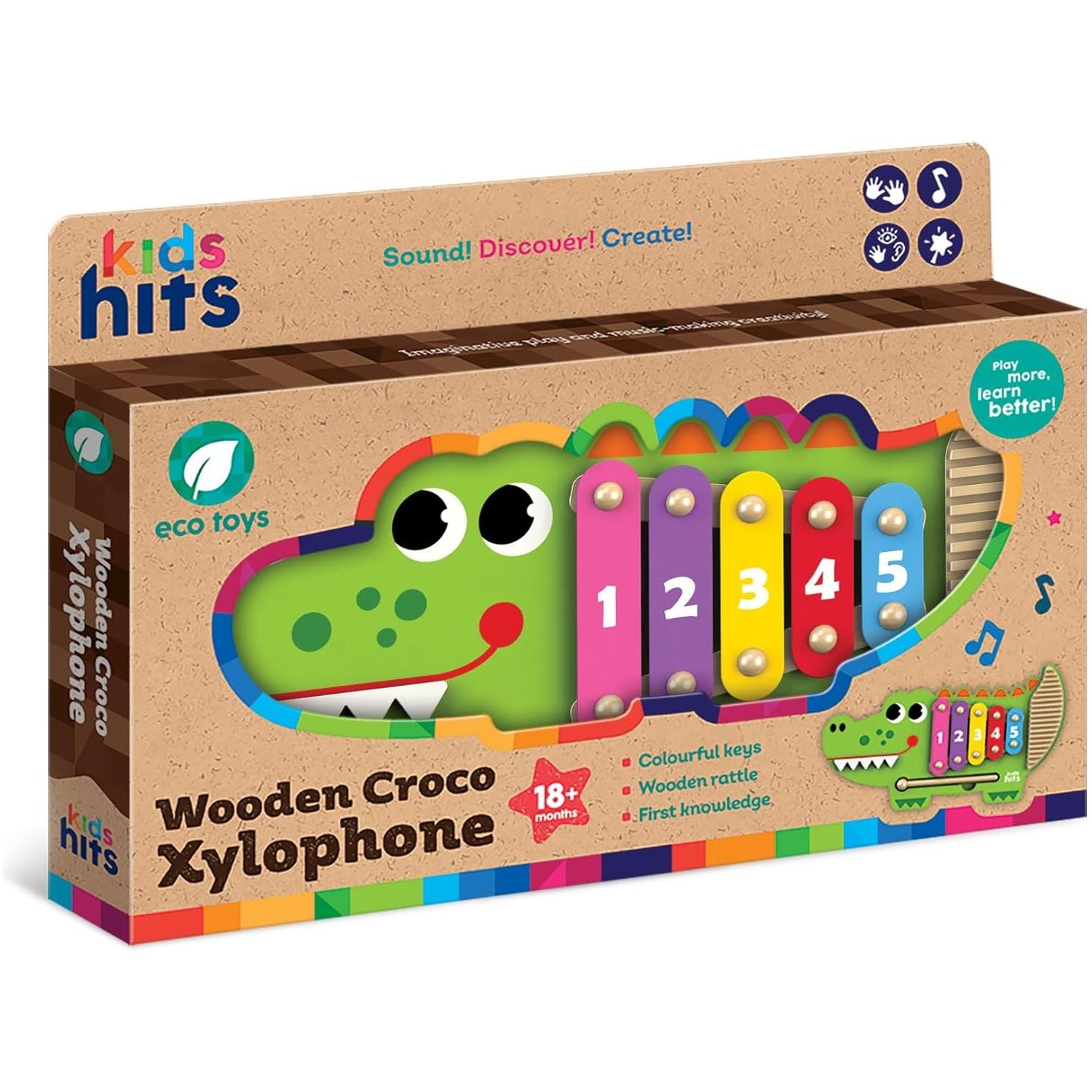 Kids Hits Harmonize Playtime with The Wooden Croco Xylophone Adventure