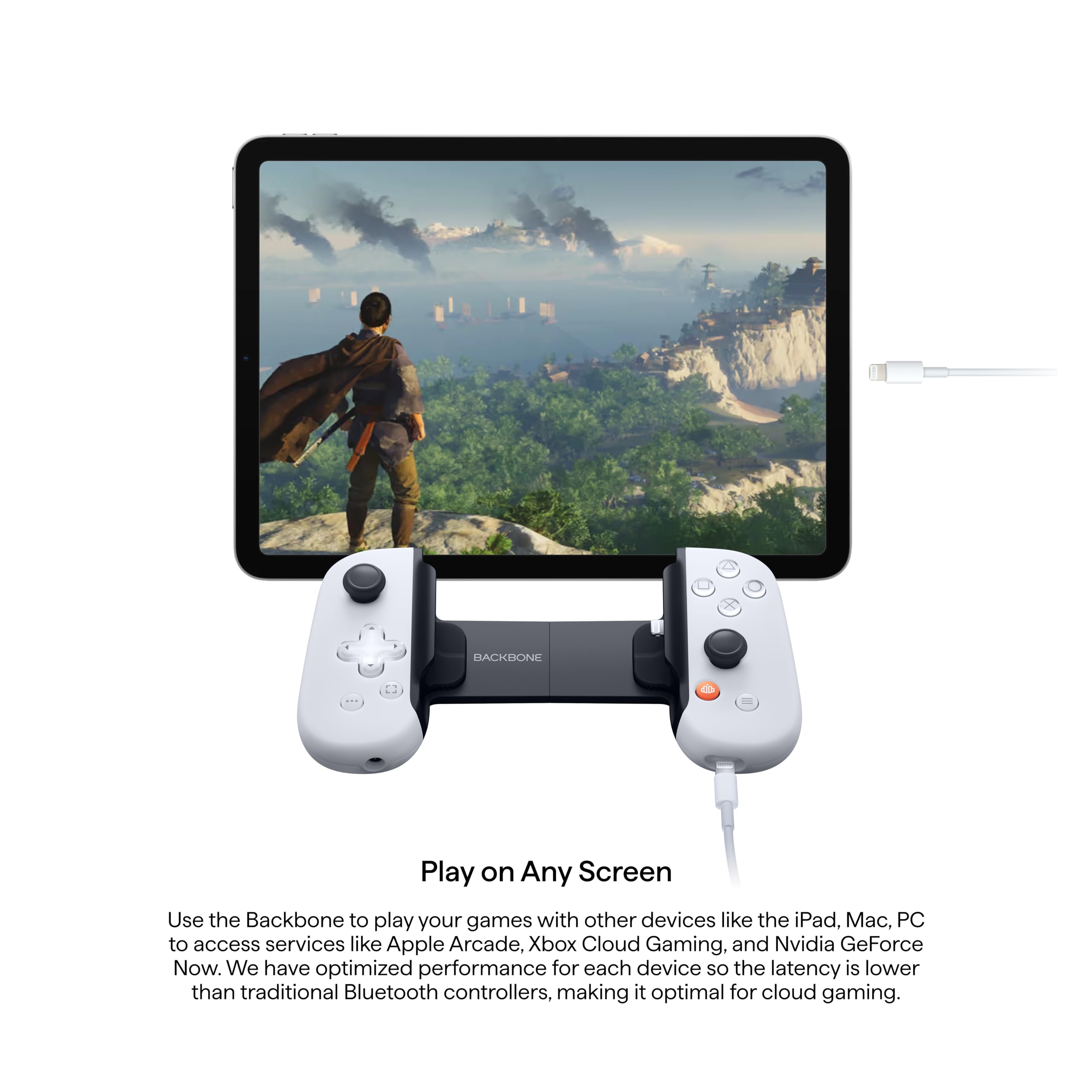BACKBONE One Mobile Gaming Controller for Android and iPhone 15/16 Series (USB-C) - 2nd Gen