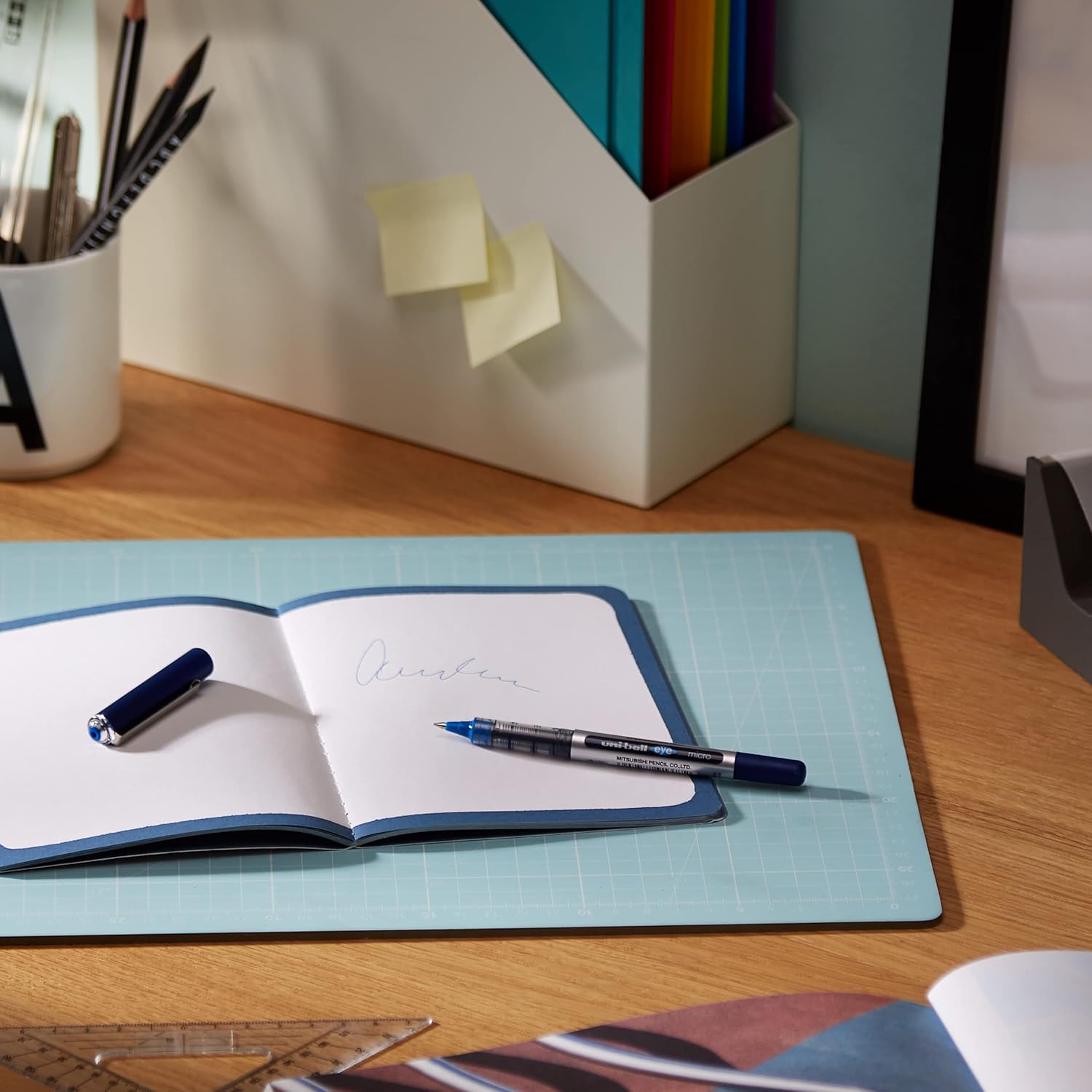 قلم حبر يوني بول ميتسوبيشي آي مايكرو رقم UB-150 - قلم واحد - أزرق