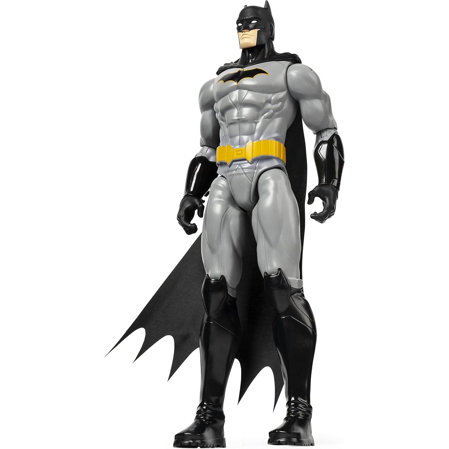 DC Comics Batman 12-inch Bat-Tech Batman Action Figure (Black/Grey Suit)