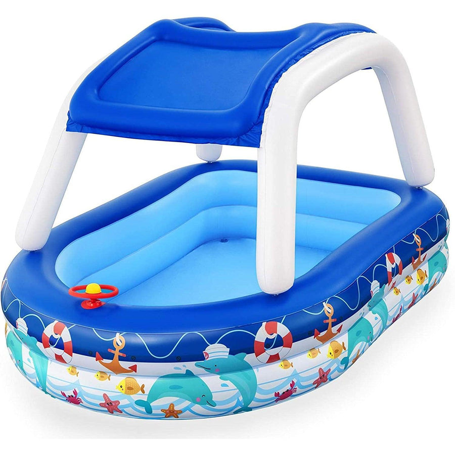 Bestway 54370 Sea Captain Family Pool 213X155X132