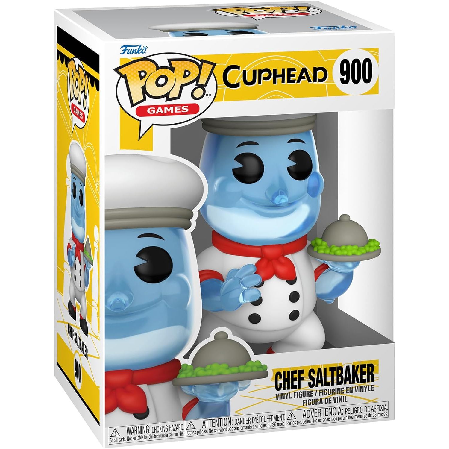 Funko Pop! Games Cuphead - Chef Saltbaker with Chase