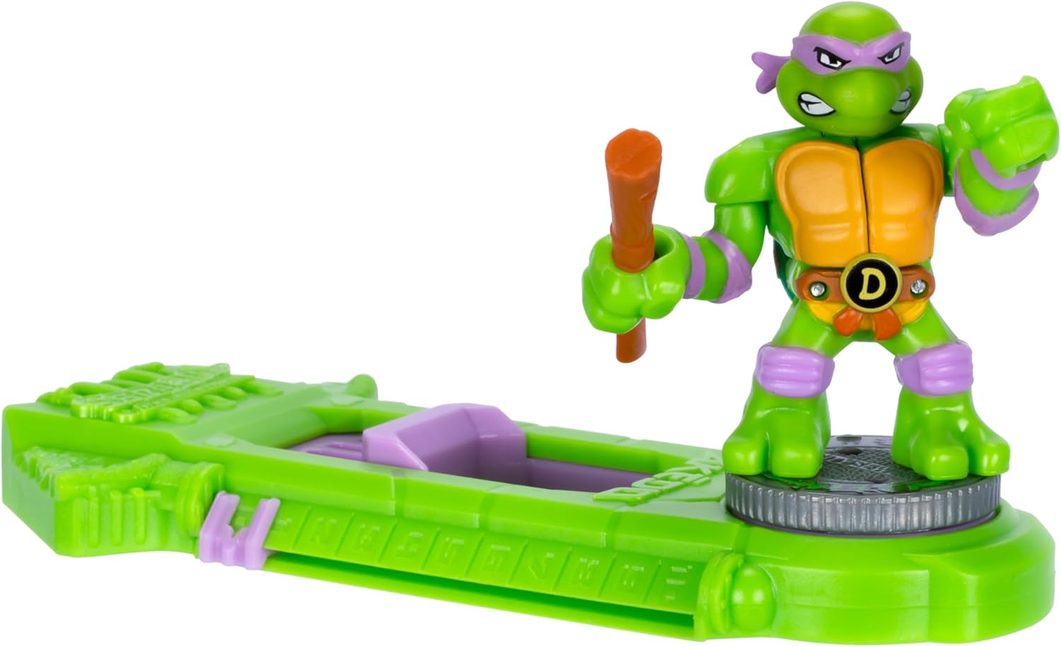 Akedo Teenage Mutant Ninja Turtles - Versus Pack Donnie Versus Slash, Includes 2 Mini Battling Figures