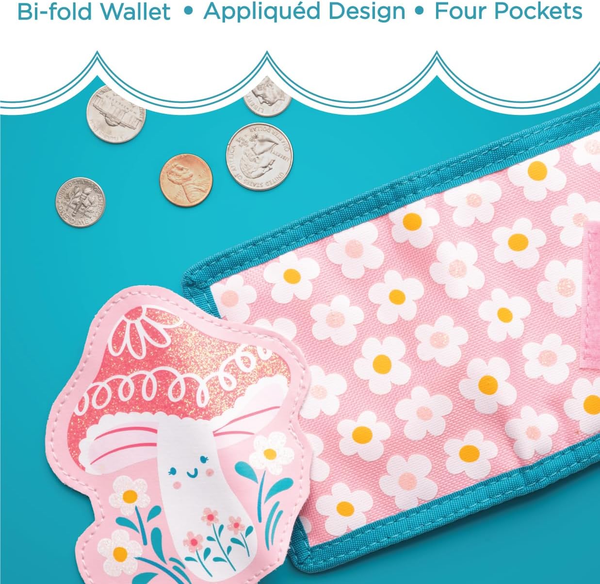 Stephen Joseph Kids Wallet One Size - Mermaid