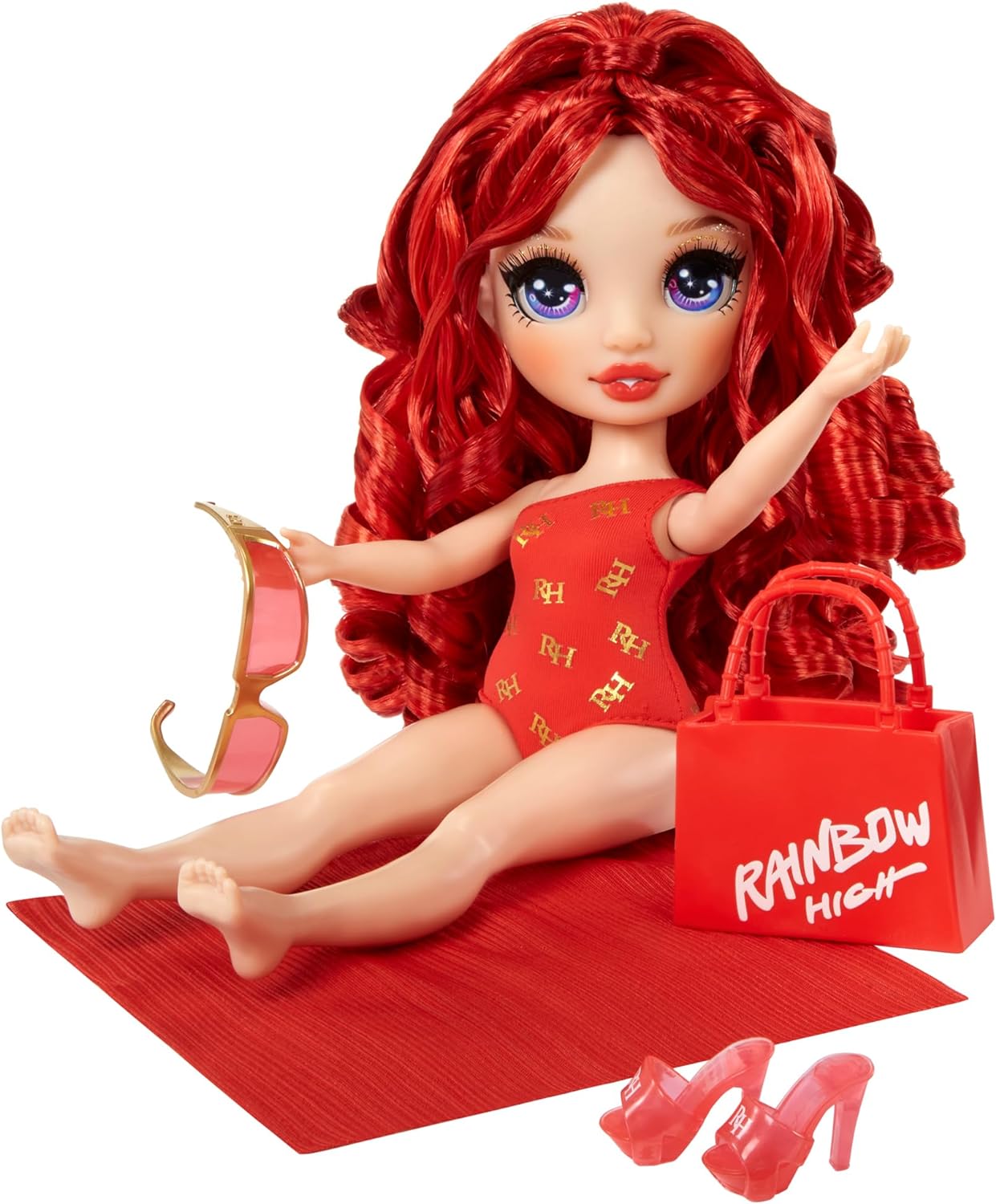 Rainbow High Swim & Style Ruby, Red 11