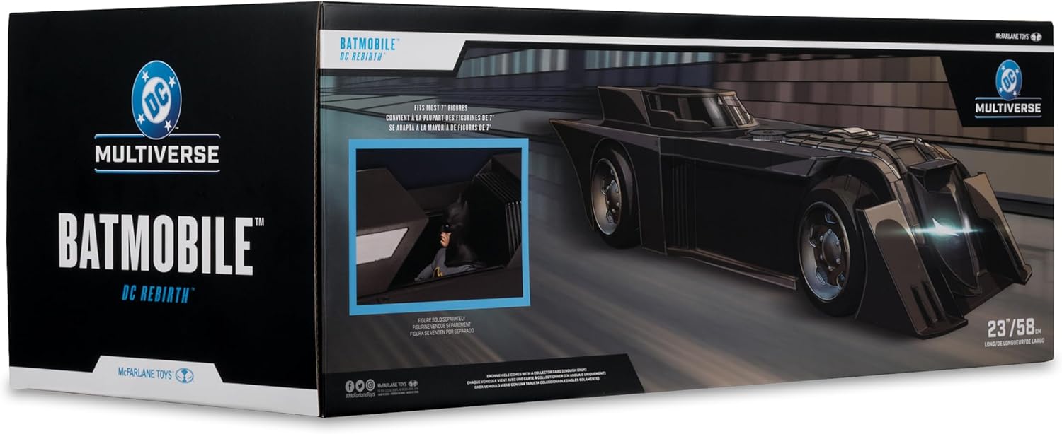 Mcfarlane - DC Multiverse Super Heroes: Batman - Batmobile (DC Rebirth)