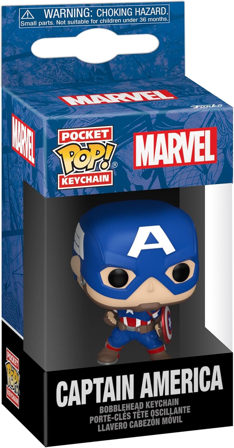 Funko POP! Keychain - Marvel - Captain America