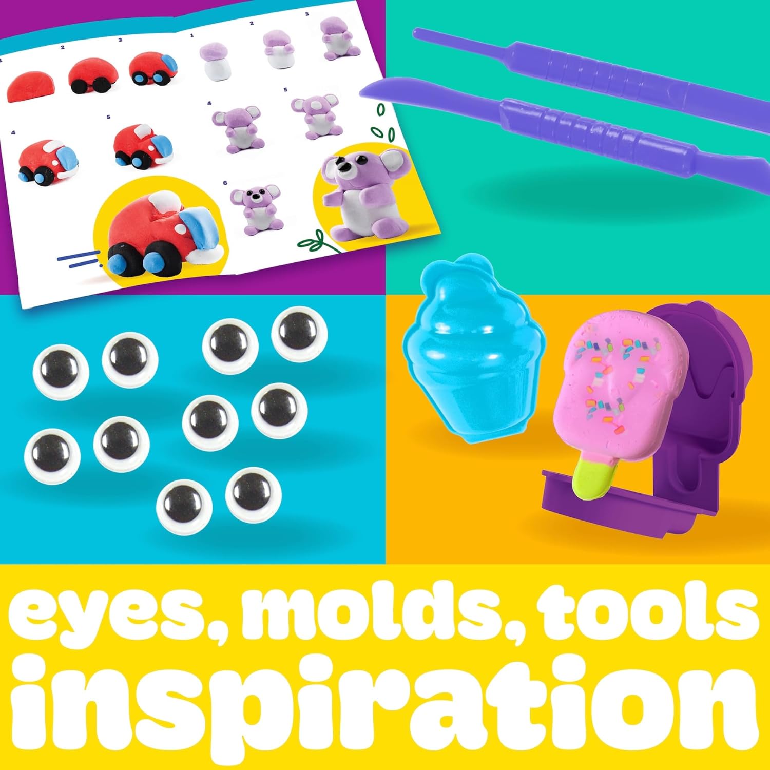 Hasbro Play Doh Air Dry Clay Scented 13 Variety Kit