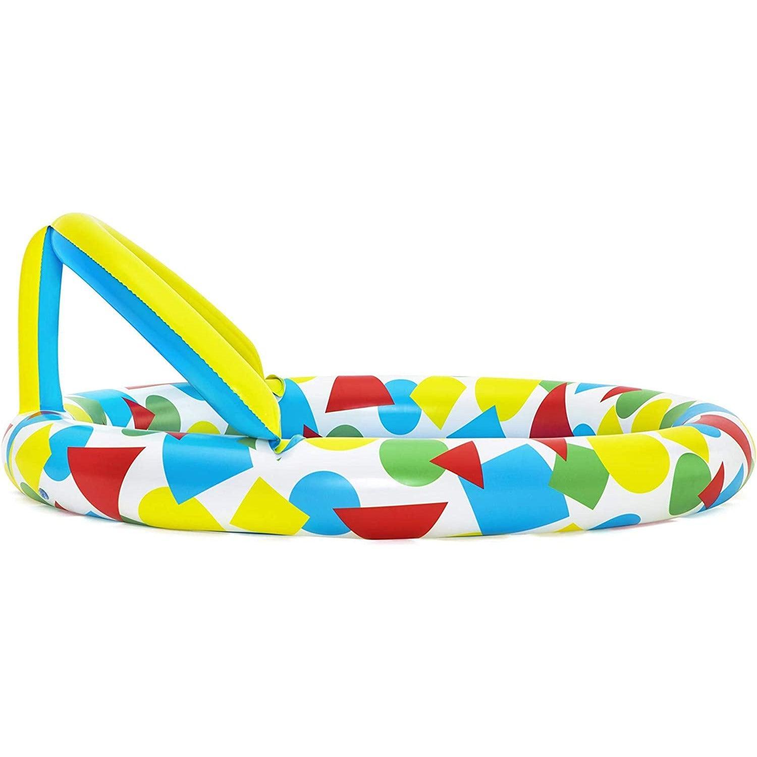 Bestway 52378 Splash & Learn Kiddie Pool‎ 120 x 117 x 46 cm - BumbleToys - 8-13 Years, Bestway, Boys, Eagle Plus, Floaters, Island, Pre-Order, Sand Toys Pools & Inflatables