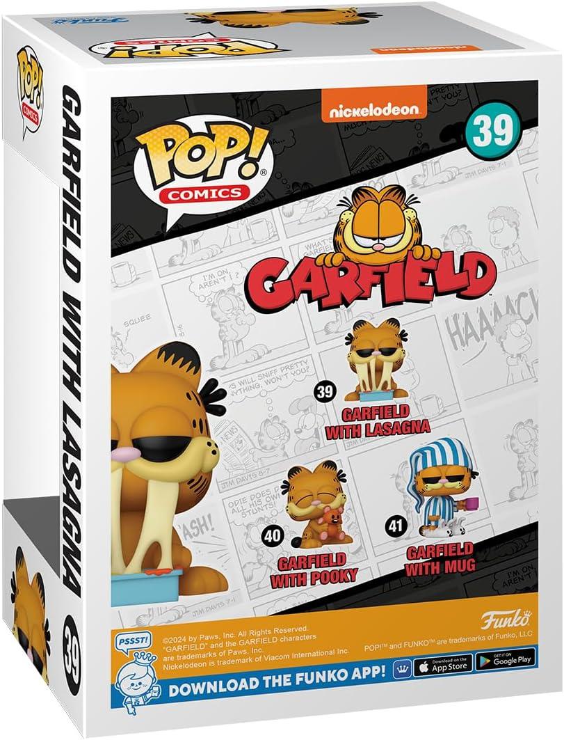 Funko Pop! Cartoon Animation Nickelodeon Garfield - Garfield with Lasagna Pan