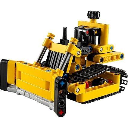 LEGO Technic 42163 Heavy-Duty Bulldozer Building Set , Kids’ Construction Toy, Vehicle Gift for Boys and Girls Ages 7 and Up