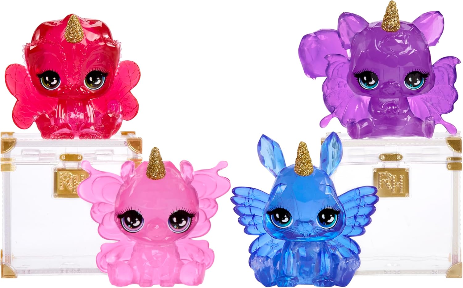 RAINBOW HIGH Rainbow Shimmers with Slime - Purple, Purple - 28cm Model Doll, with Slime Kit and Pet Squirrel, Suitable for Ages 4+