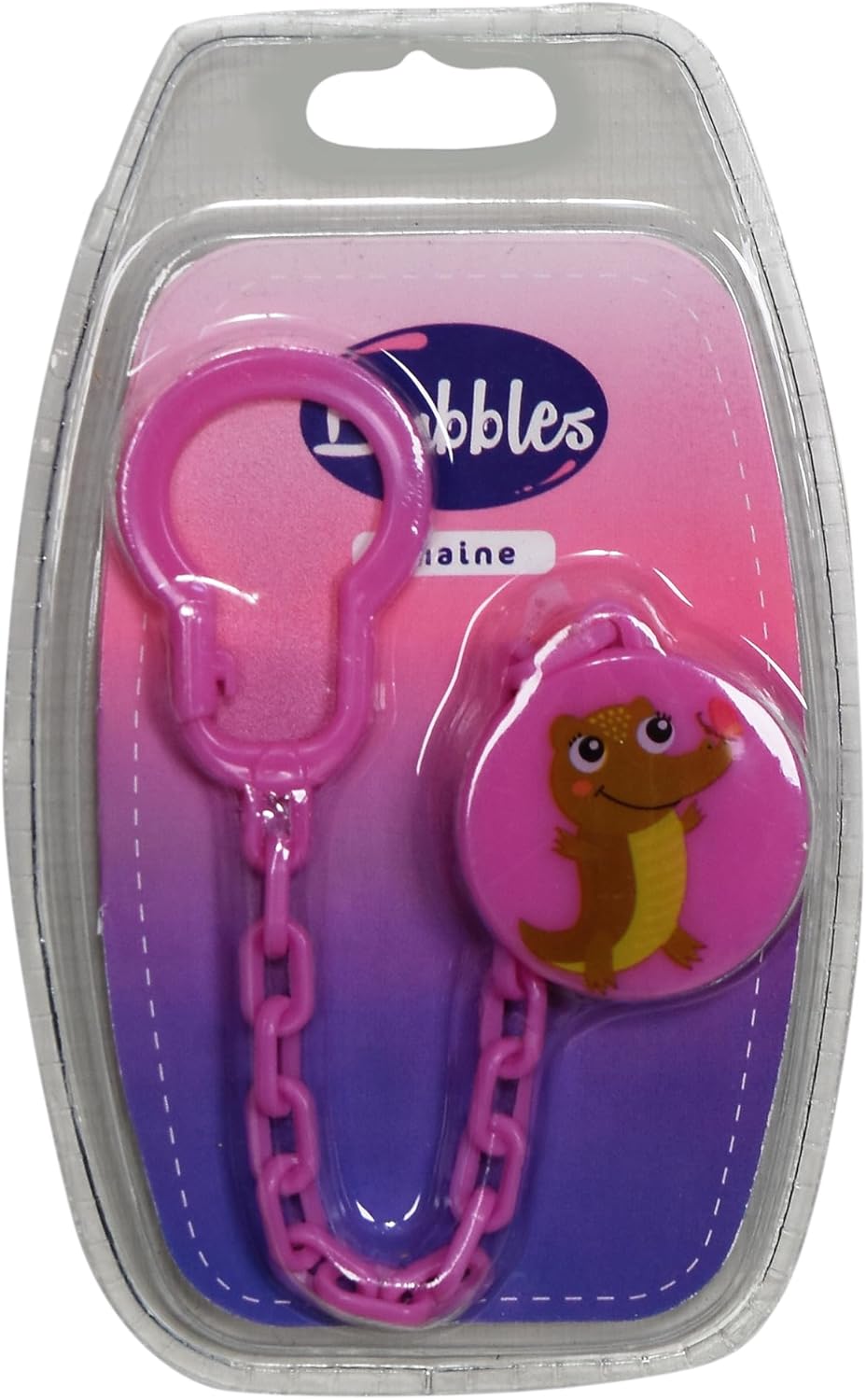 Bubbles Pacifier Chain - Pink (Style May Vary)