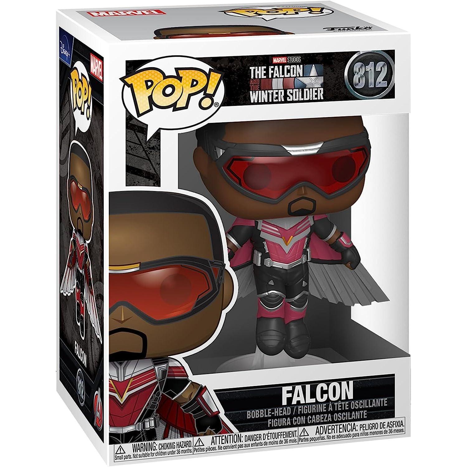 Funko POP Marvel The Falcon and The Winter Soldier - Falcon (Flying) - BumbleToys - 18+, Action Figures, Boys, Funko, Marvel, Winter Soldier