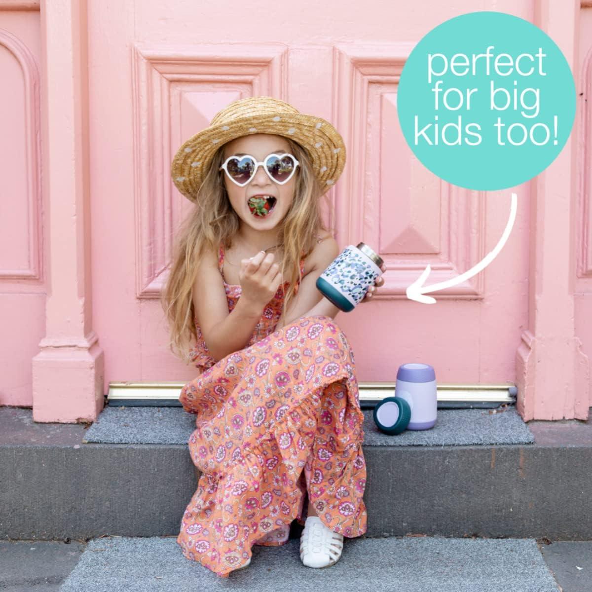 علبة أطفال معزولة من الستانلس ستيل من بي.بوكس باني، 210 مل (أخضر)