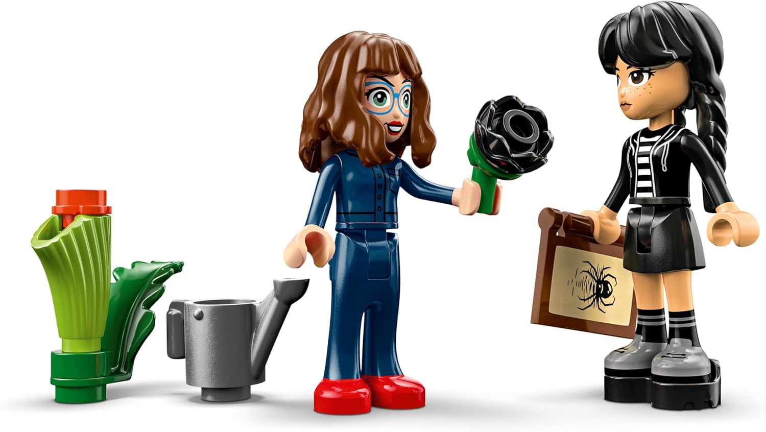 ليجو 76784 لعبة بناء زهرة الداليا السوداء من الأربعاء - مجموعة ألعاب تظاهرية للبنات والأولاد، من عمر 9 سنوات فما فوق 