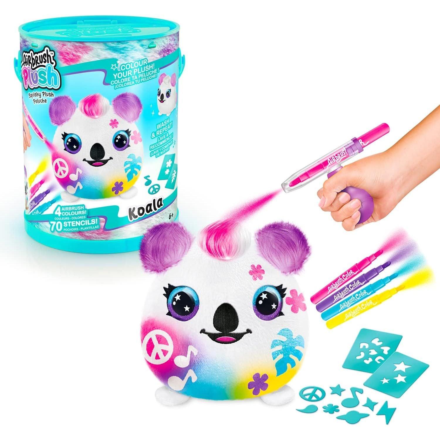 Canal Toys Airbrush Plush Squish Paint Bucket