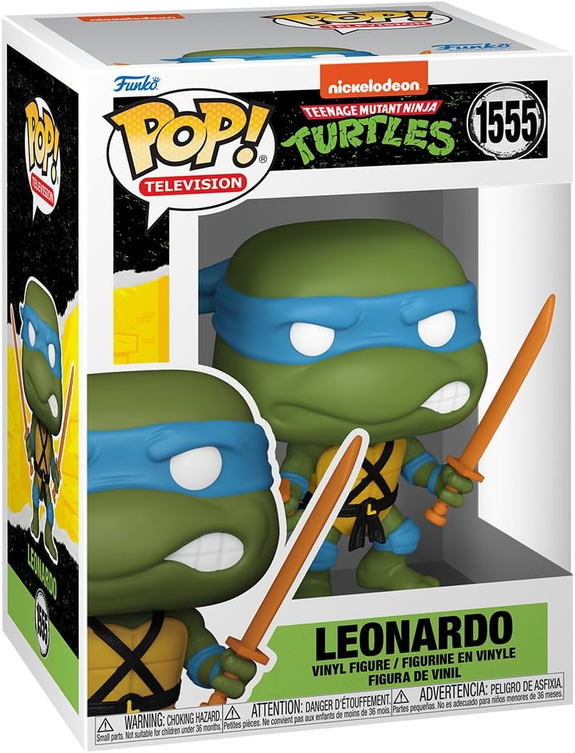 رسوم متحركة من إنتاج شركة Funko Pop!: Nickelodeon - Teenage Mutant Ninja Turtles S4 - Leonardo