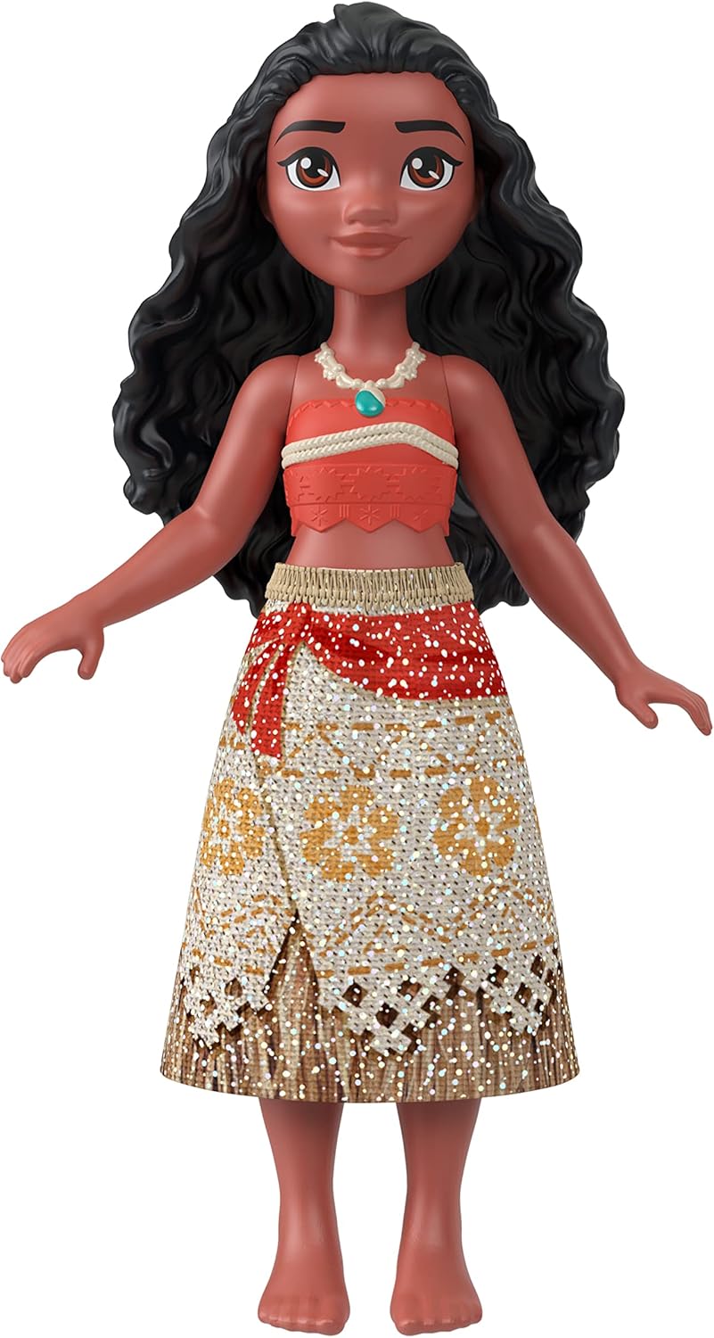 Disney Princess Moana Deluxe Story Set, Character Figurines and Playset, Kids Toys