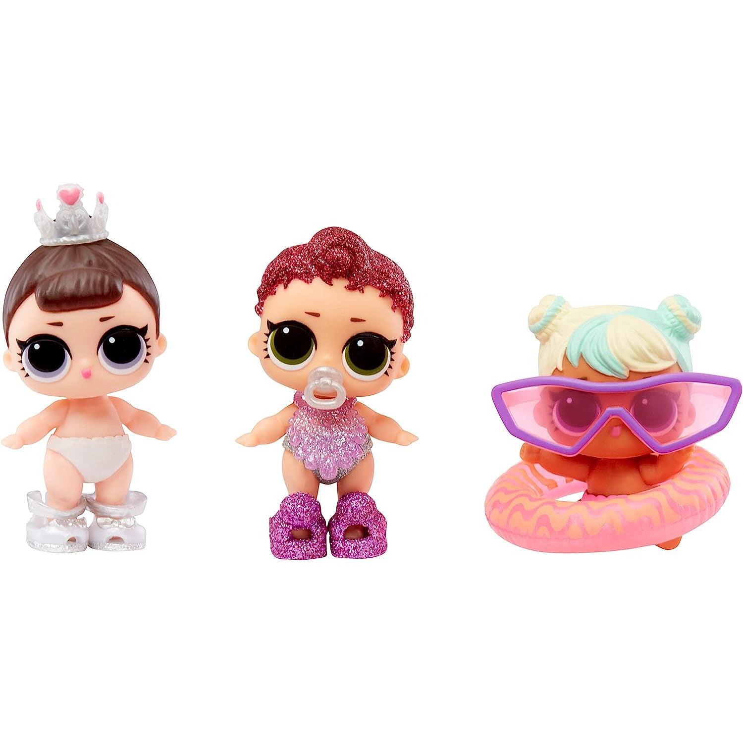 LOL Surprise Bubble Surprise Lil Sisters - Collectible Doll, Baby Sister, Surprises, Accessories, Bubble Surprise Unboxing, Bubble Foam Reaction - BumbleToys - 5-7 Years, Dolls, Girls, L.O.L, Miniature Dolls & Accessories, OXE