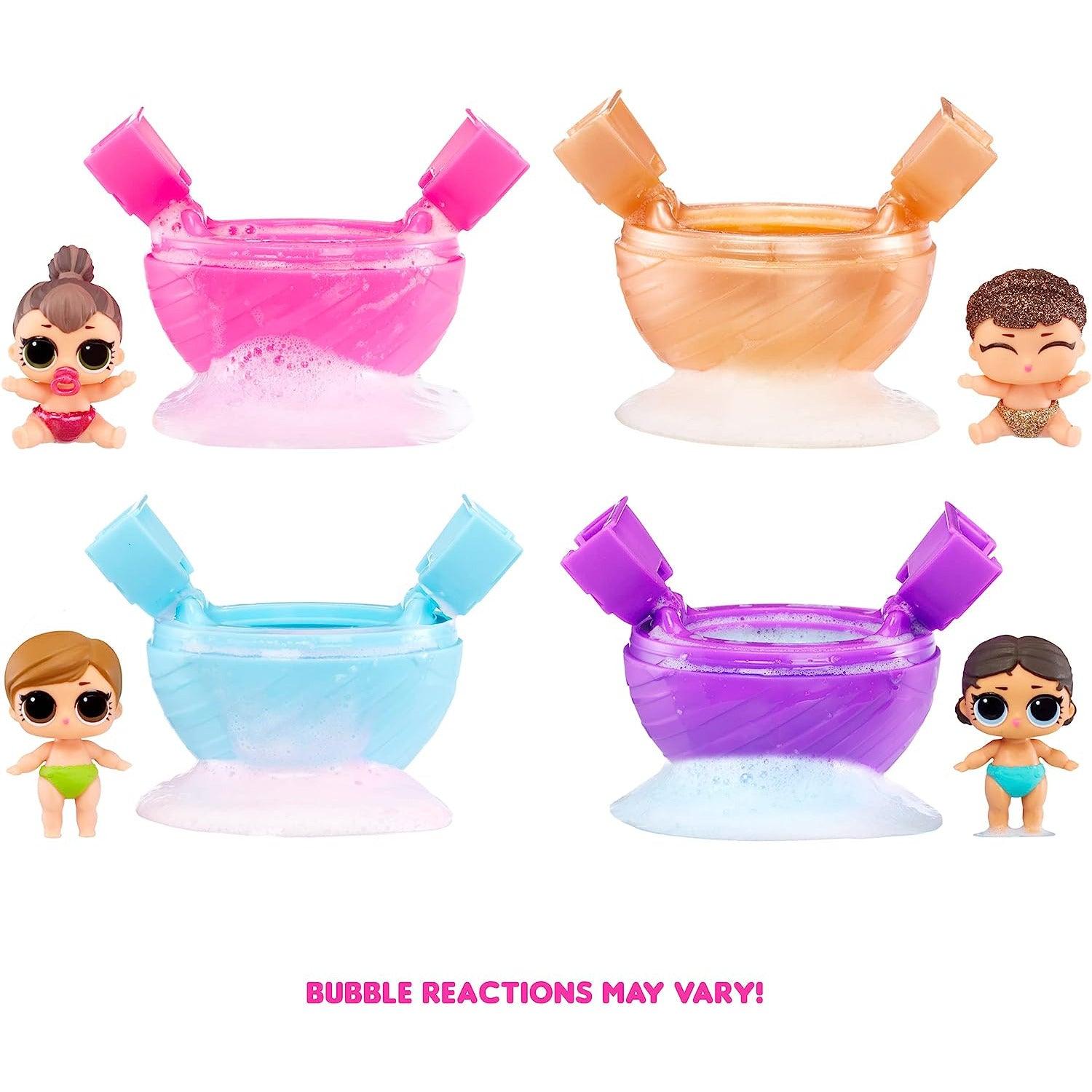 LOL Surprise Bubble Surprise Lil Sisters - Collectible Doll, Baby Sister, Surprises, Accessories, Bubble Surprise Unboxing, Bubble Foam Reaction - BumbleToys - 5-7 Years, Dolls, Girls, L.O.L, Miniature Dolls & Accessories, OXE