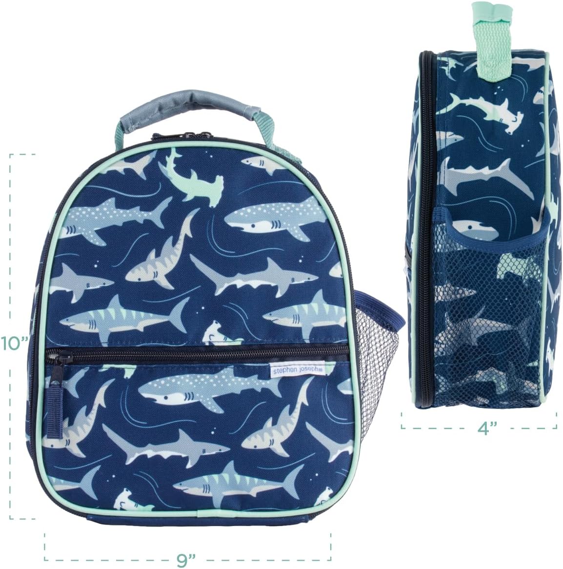Stephen Joseph All Over Print Insulated Lunch Box – Shark