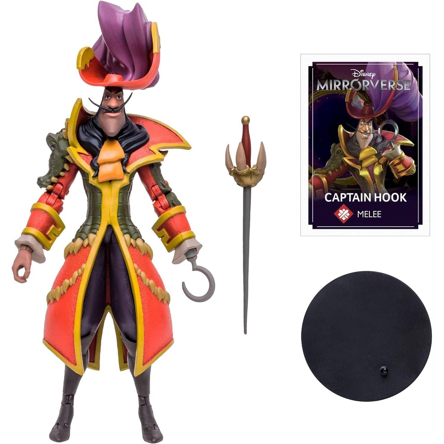 شخصية ديزني ميرورفيرس ويف 3 كابتن هوك بمقياس 7 بوصة