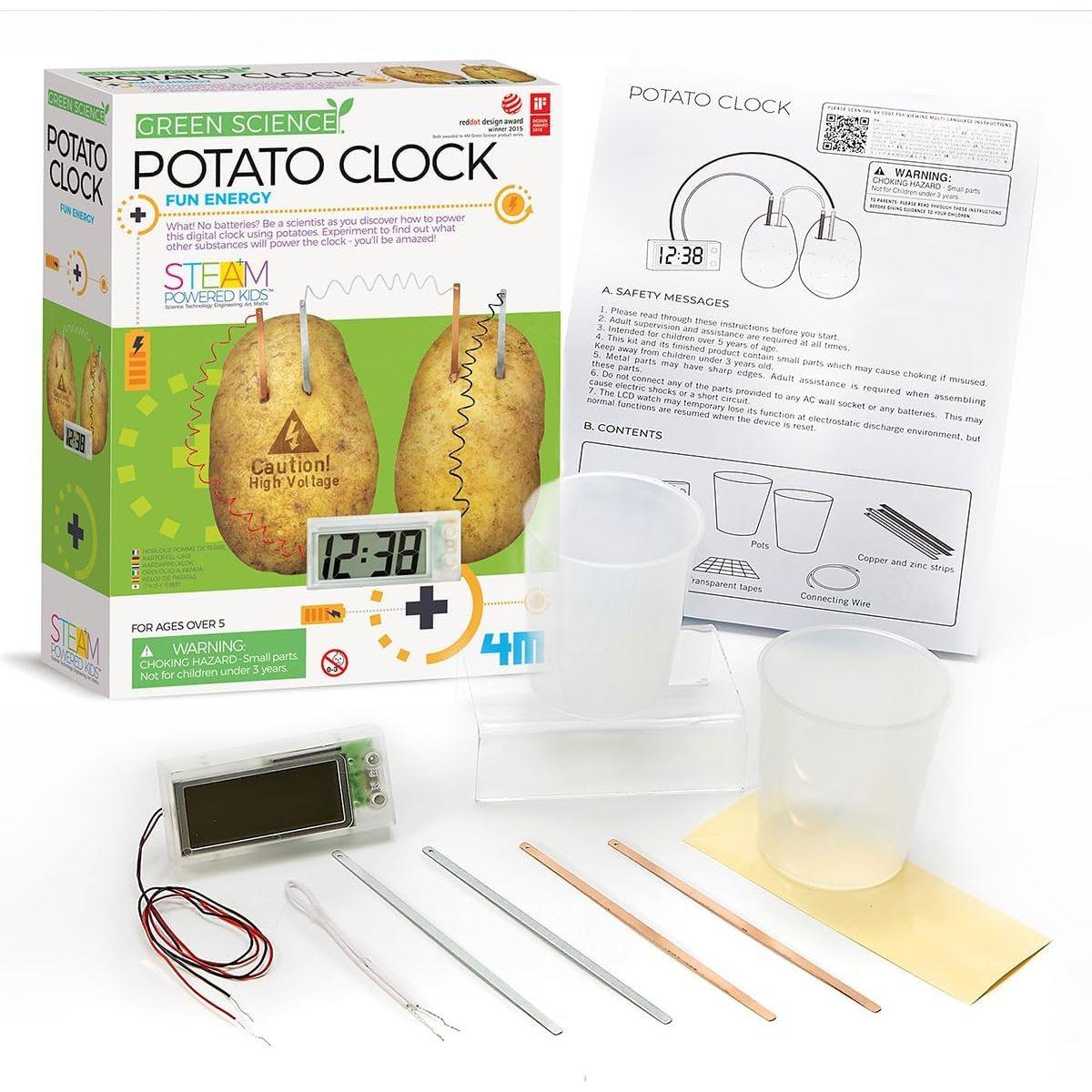 4M Green Science - Potato clock