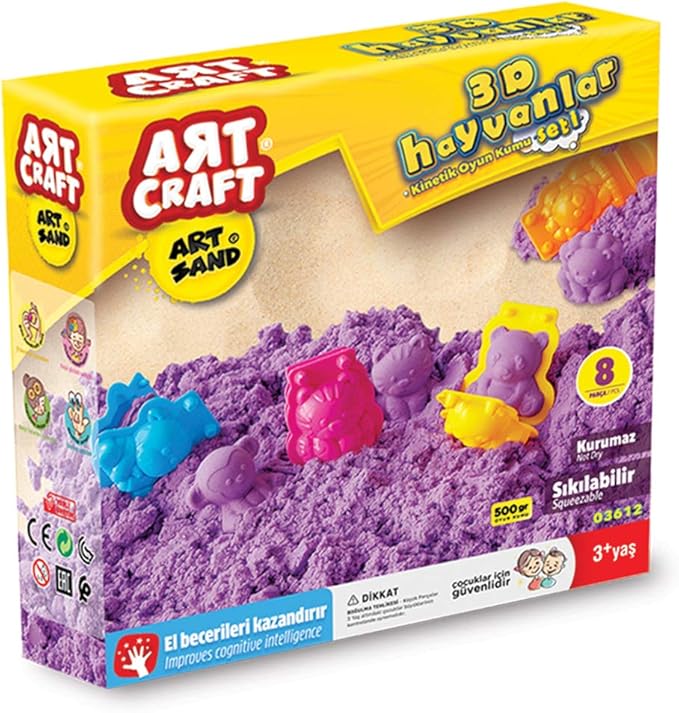 Animals Modeling Play Sand Set – 500g