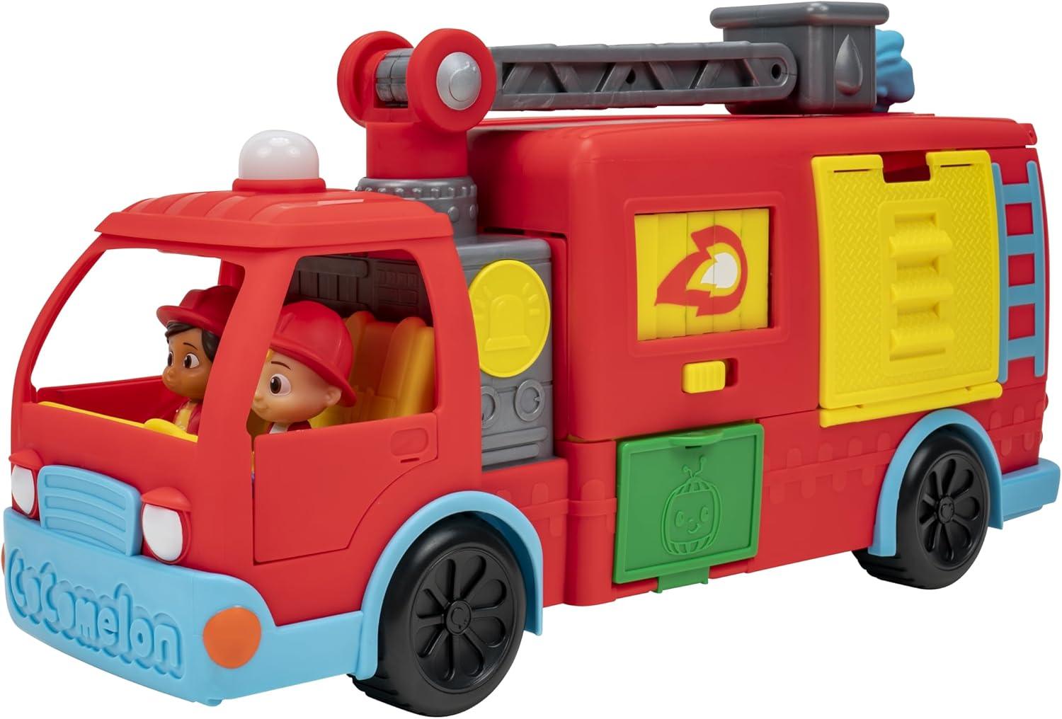 Cocomelon Deluxe Transforming Firetruck Battery Operated