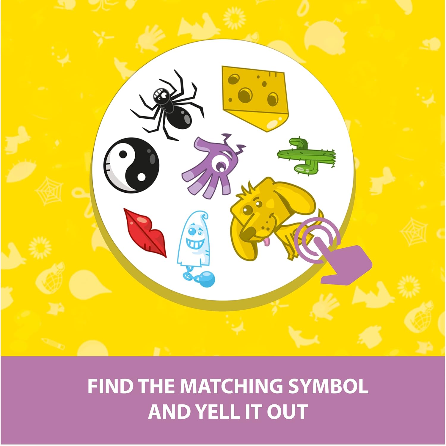 لعبة بطاقات دوبل الأرجوانية من نيلكو - العثور على المطابقة