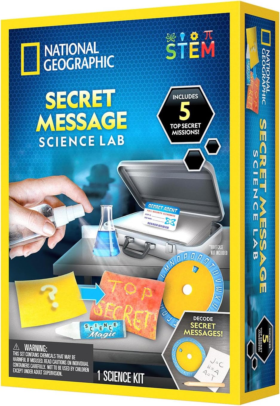 National Geographic Secret Message Science Lab