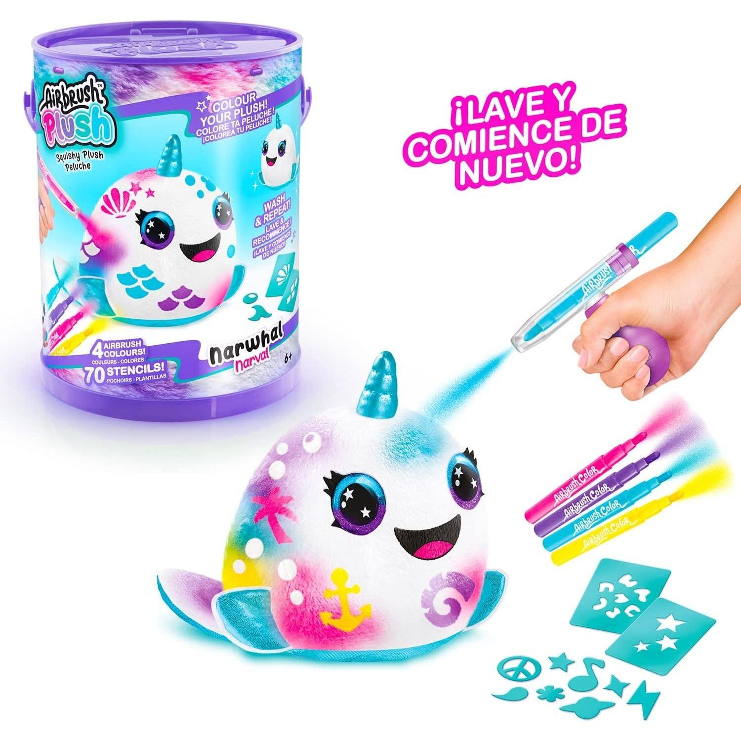 Canal Toys Airbrush Plush Squish Paint Bucket