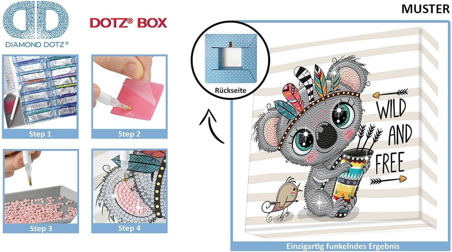 Diamond Dotz Simply Dotz Diamond Art Kit 28 x 28 cm - Barbie Fantasy