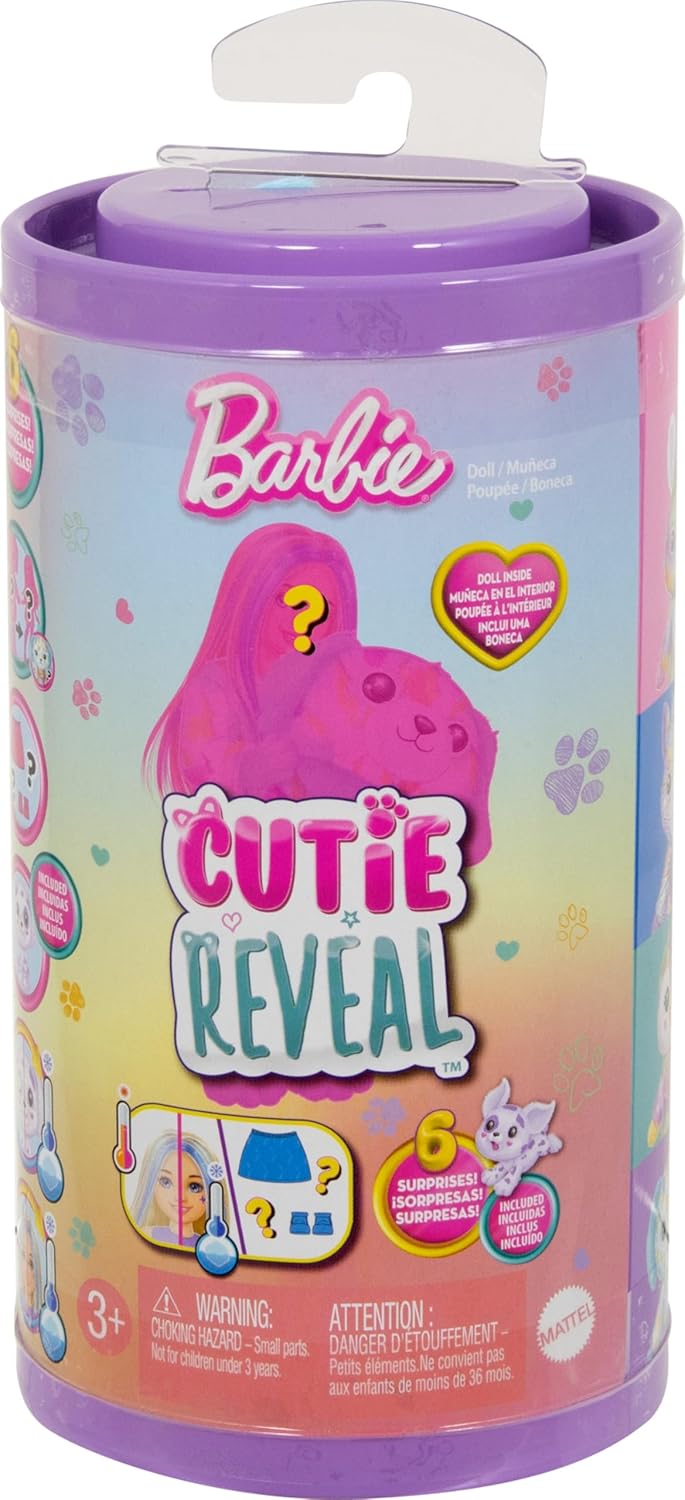 Barbie Chelsea Cutie Reveal Color Dream Series Small Doll & Accessories