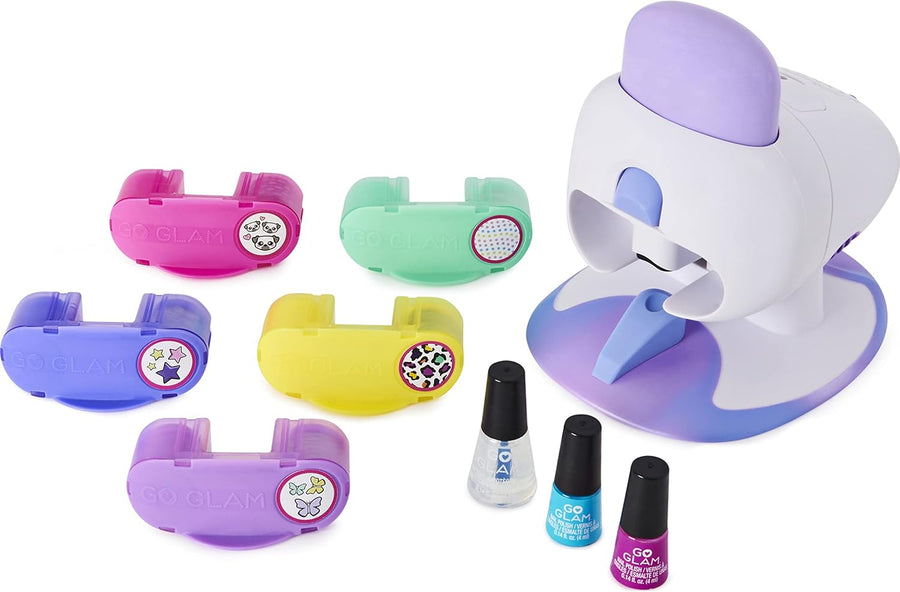 Cool Maker GO GLAM Nail Salon for Manicures and Pedicures with 5 Patterns and Nail Dryer