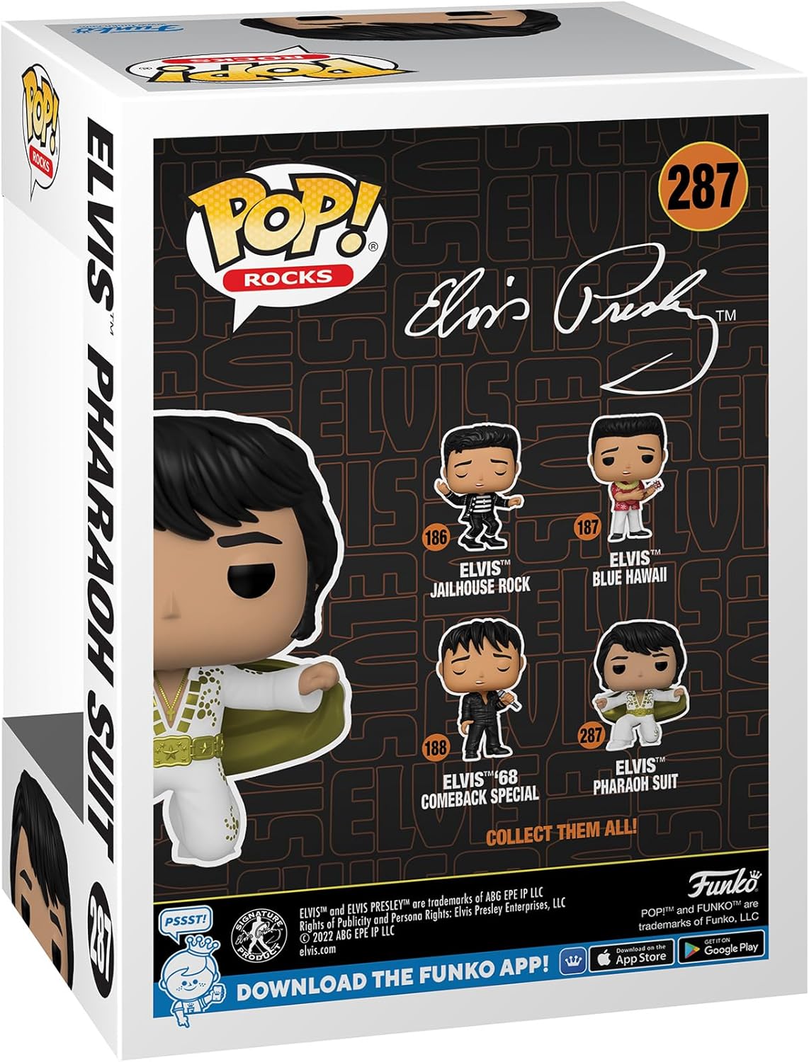 Funko POP! Rocks Elvis Presley - Pharaoh Suit