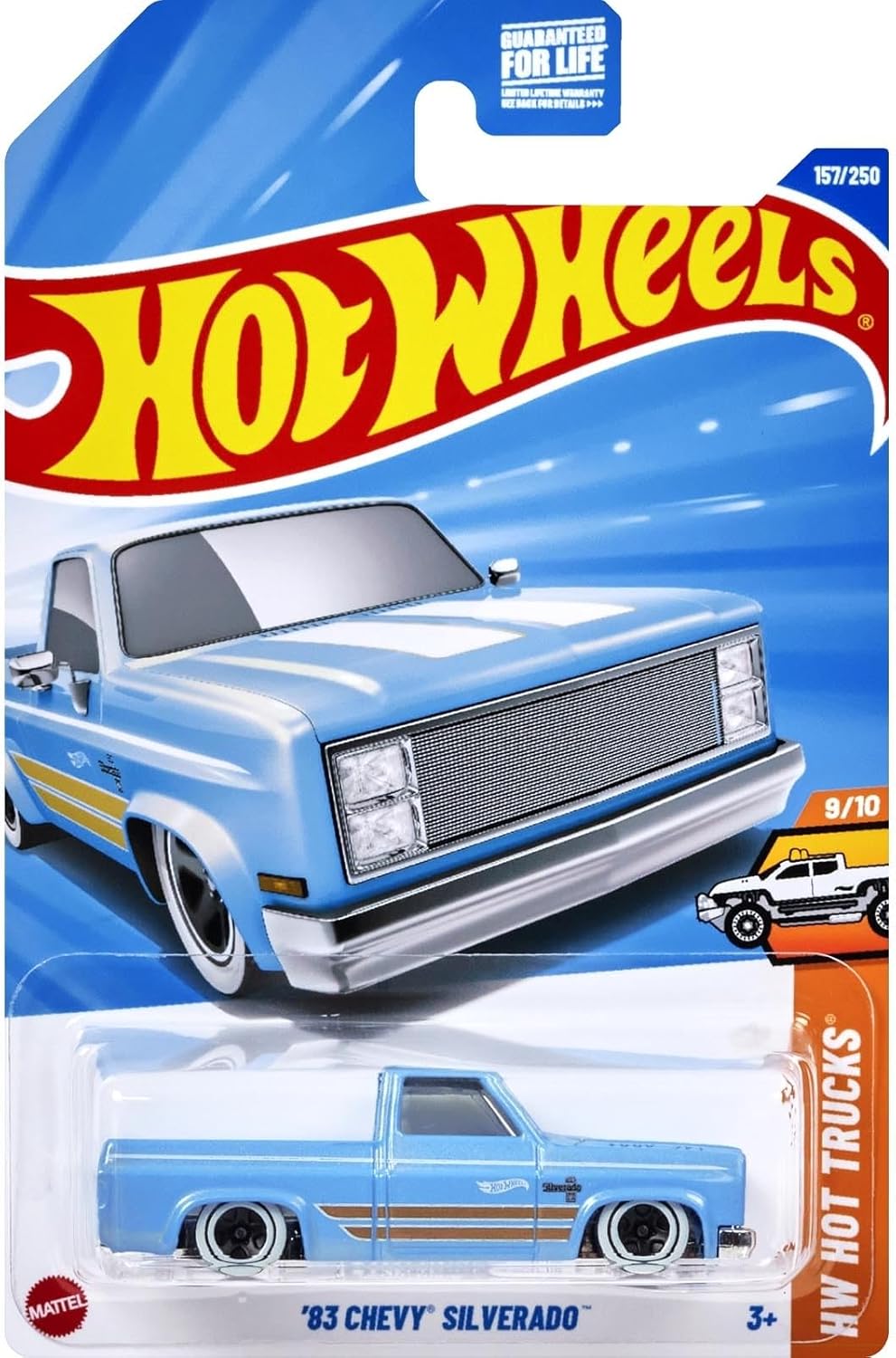 Hot Wheels HW HOT TRUCKS  - '83 CHEVY SILVERADO