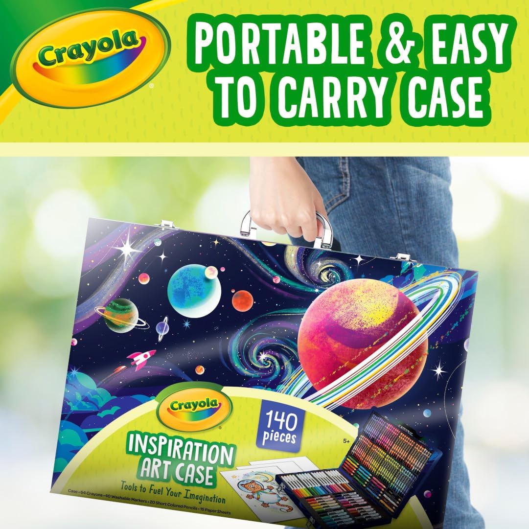 CRAYOLA Inspiration Art Case -140 pieces