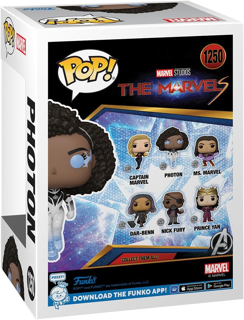Funko Pop! Super Heroes: Marvel - The Marvels - Photon #1250